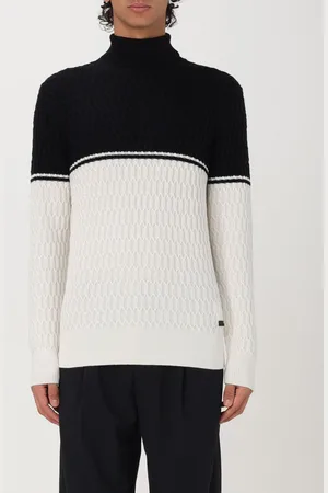 Karl Lagerfeld Pullover in maglia di cotone tricot