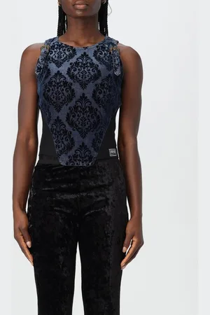 VERSACE Top in denim