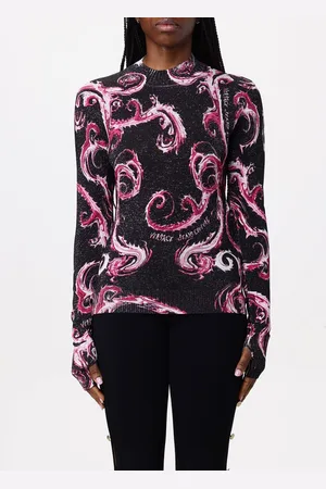 VERSACE Maglia in viscosa stampata