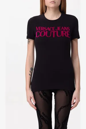 VERSACE T-shirt in cotone con logo