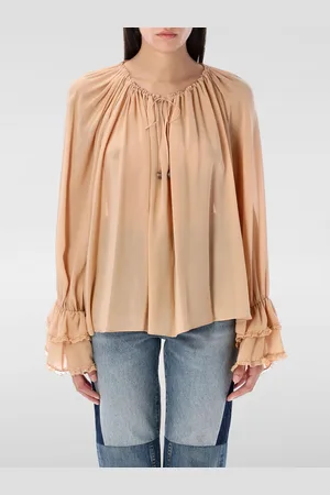 Chloé Blusa in georgette in seta