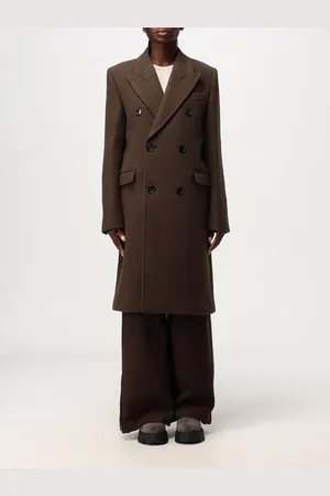 Ami Cappotto doppiopetto in lana vergine
