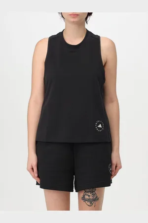 adidas Top in misto cotone riciclato