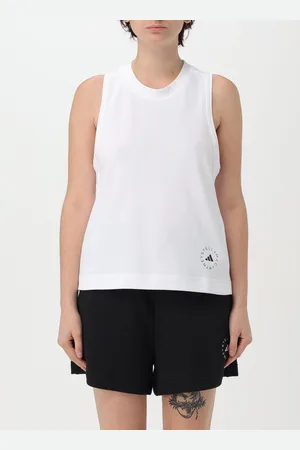 adidas Top in misto cotone riciclato