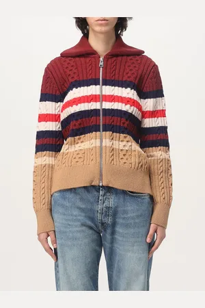 Maison Kitsuné Cardigan in misto lana tricot