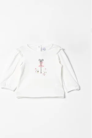 Tartine Et Chocolat T-shirt in cotone con stampa grafica
