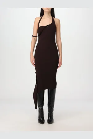 Courrèges Abito in misto viscosa