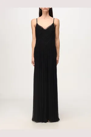Twin-Set Abito in crêpe e tulle