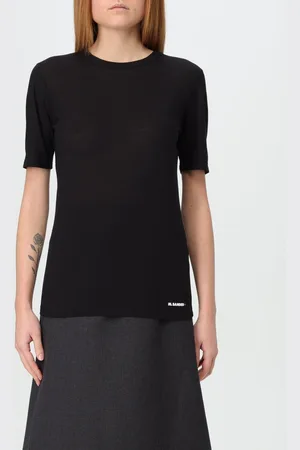 Jil Sander T-shirt in cotone con stampa logo