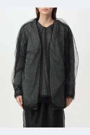 MEIMEIJ Cardigan in misto lana e tulle