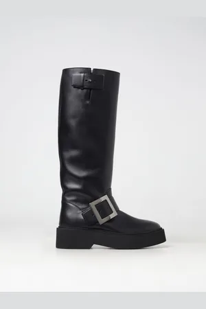 Roger Vivier Stivale Viv Rangers in pelle con fibbia
