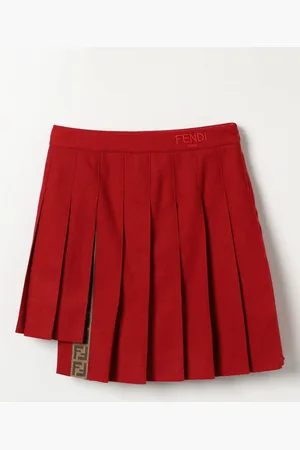 Fendi Gonna mini in misto lana
