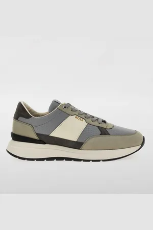 HUGO BOSS Sneakers in camoscio e mesh