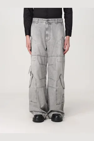 VERSACE Jeans Cargo in denim di cotone