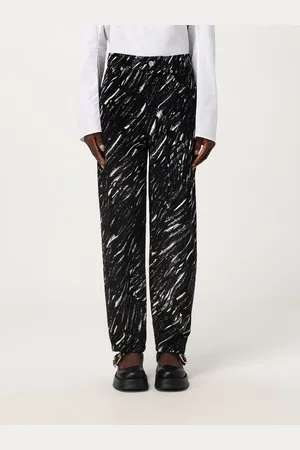 Marni Pantalone in denim con effetto painted