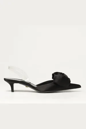 VERSACE Slingback Alia in misto seta