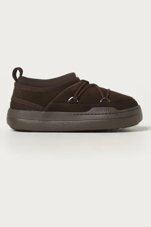 Moon Boot Sneakers Park Icon in camoscio