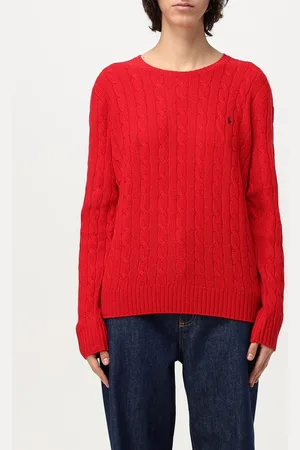 Ralph Lauren Maglia in lana con lavorazione intrecciata