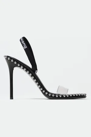 Alexander Wang Sandalo Nova in pelle e pvc con borchie