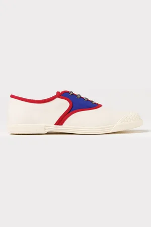 VALENTINO GARAVANI Sneakers Bay By Bay in canvas di cotone