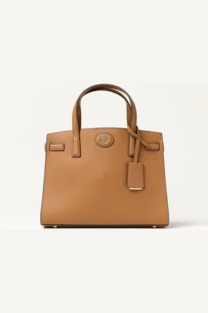 Tory Burch Borsa Robinson in pelle a grana