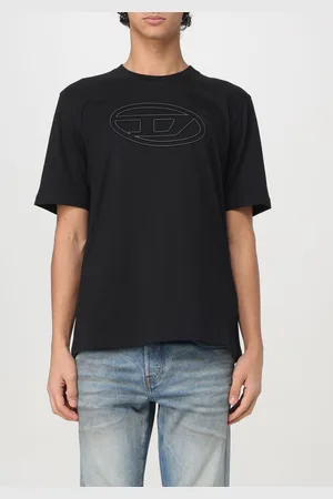 Diesel T-shirt in cotone con Oval D