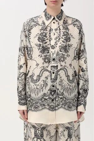 ZIMMERMANN Camicia in seta stampata