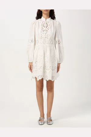ZIMMERMANN Abito in lino e pizzo
