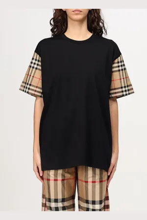 Burberry T-shirt in cotone Vintage Check