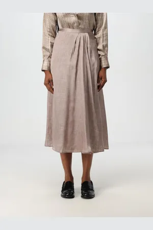 Kiton Gonna midi in seta