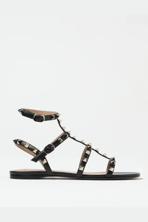 VALENTINO GARAVANI Sandalo Rockstud in pelle