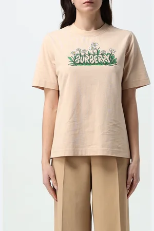 Burberry T-shirt in cotone con logo