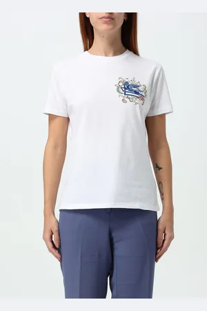 Etro T-shirt in cotone con logo