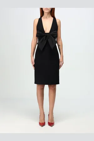Dsquared2 Abito in tessuto elasticizzato con fiocco
