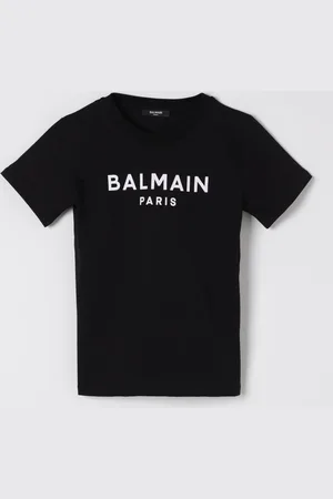 Balmain T-shirt in cotone con logo