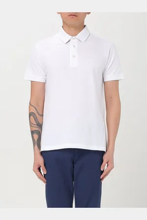 Etro Polo con logo Pegaso in cotone