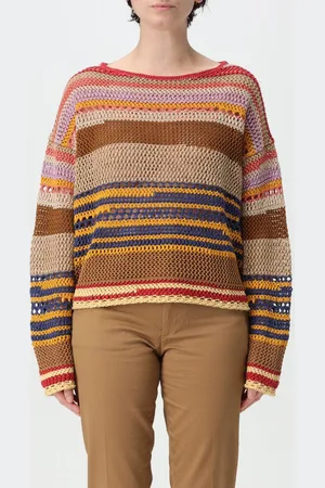 Ralph Lauren Pullover in misto lino a righe