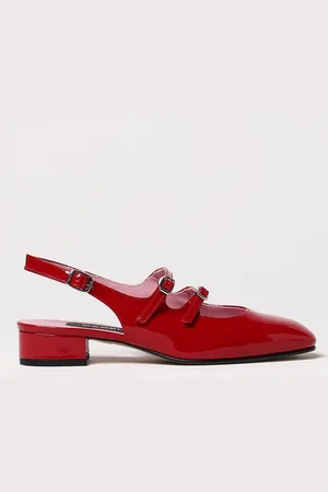 Carel Slingback in pelle verniciata