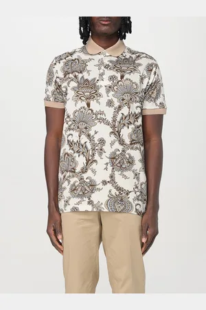 Etro Polo Pegaso in cotone paisley
