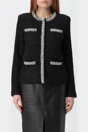 Self-Portrait Cardigan misto cotone