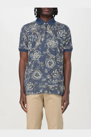 Etro Polo Pegaso in cotone paisley