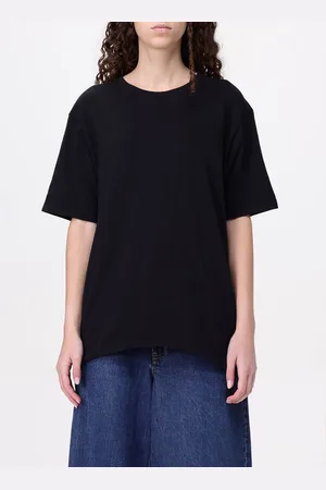 Khaite T-shirt in cotone con logo posteriore