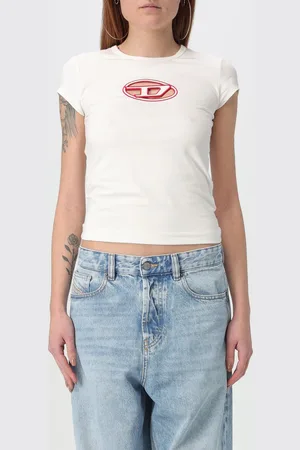 Diesel T-shirt basic in cotone stretch
