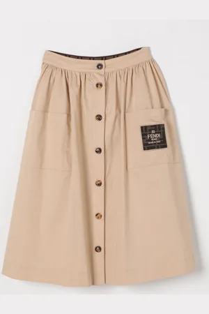 Fendi Gonna in cotone FF