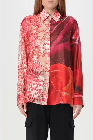 Roberto Cavalli Camicia in seta stampata