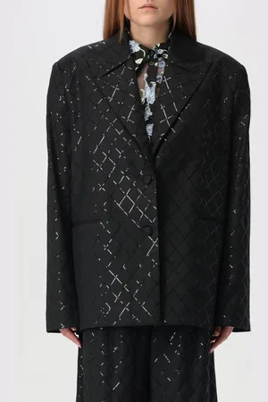 ROTATE Blazer in tessuto riciclato con paillettes