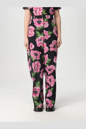 Stella McCartney Abito in seta con stampa floreale