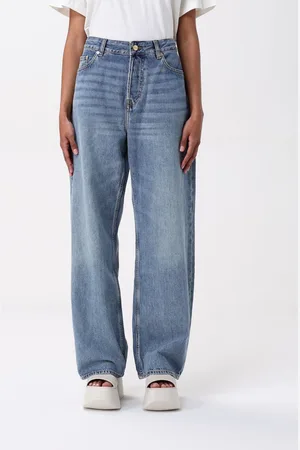 Ganni Jeans Mid Blue Izey