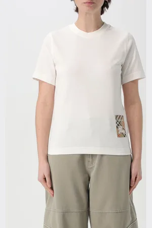Burberry T-shirt in cotone con logo