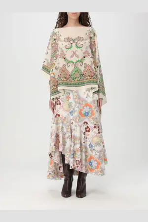 Etro Blusa in seta con stampa Paisley